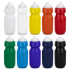 Plastic Cycling Drink Bottles White Lids
